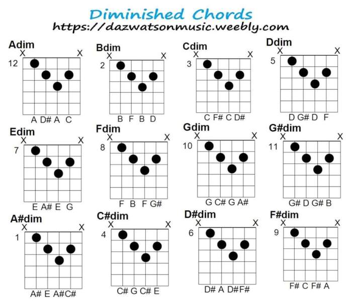 C# fully diminished 7th chord