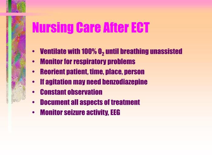 Nursing care plan for ect