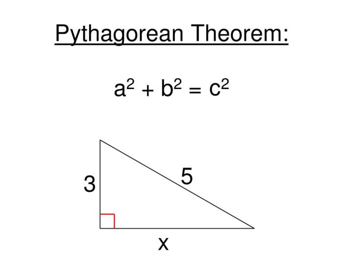 The pythagorean theorem and its converse answers